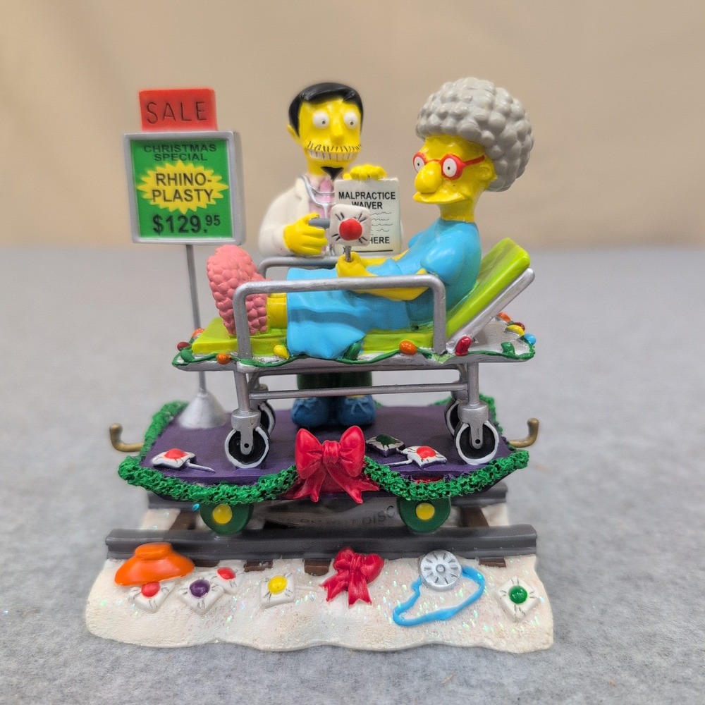 The Simpsons Christmas Express A Christmas Special Dr Nick Figure 2005